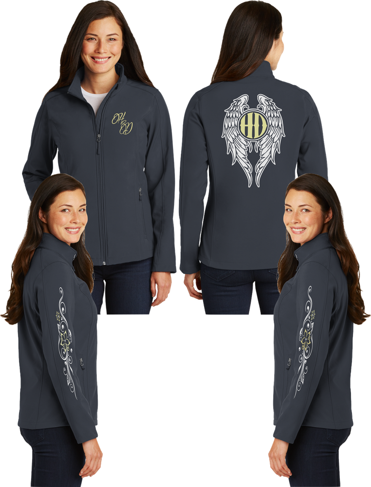 Hot Diva Gold Reflective - Soft Shell Jacket