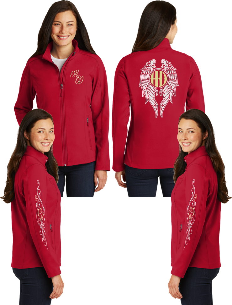 Hot Diva Gold Reflective - Soft Shell Jacket