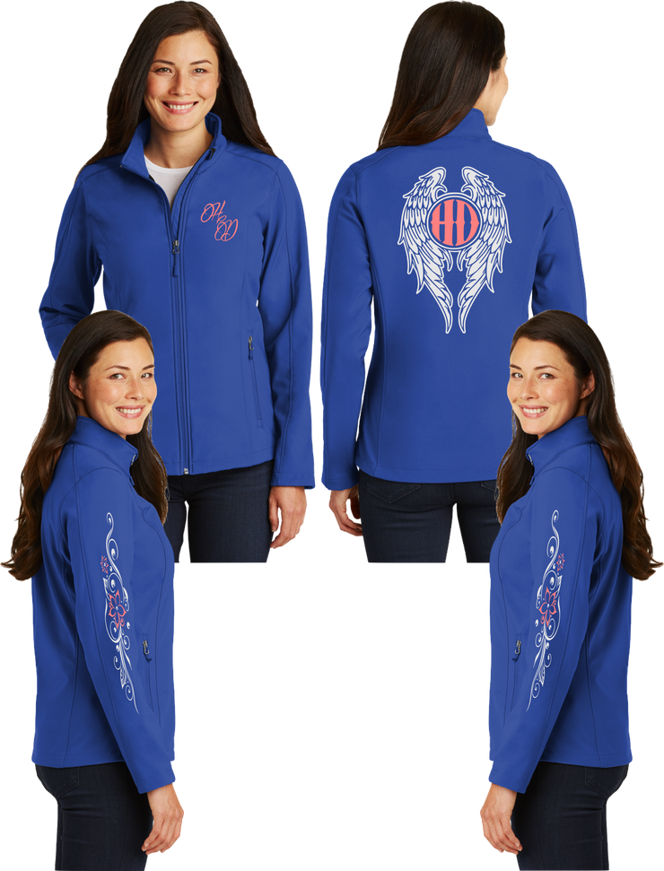 Hot Diva Coral Reflective - Soft Shell Jacket