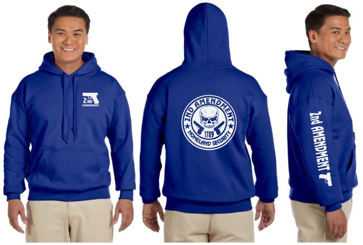 2nd Amendment Reflective Hoodie - Pullover
