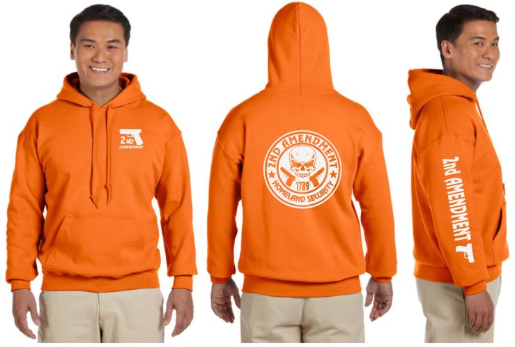 2nd Amendment Reflective Hoodie - Pullover