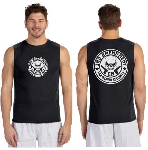 2nd Amendment Reflective Sleeveless - 100% Polyester