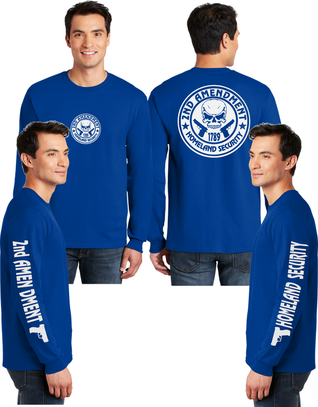 2nd Amendment Reflective Long Sleeve - 100% Cotton