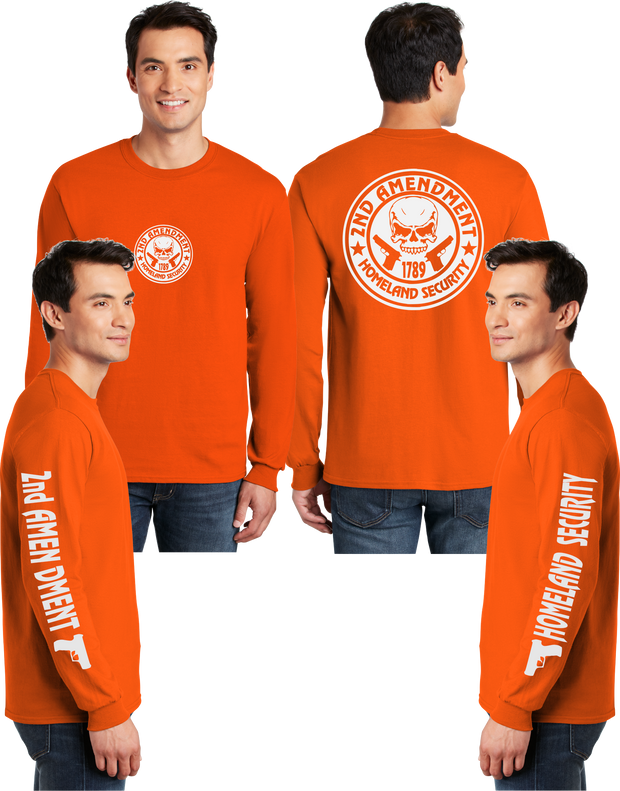 2nd Amendment Reflective Long Sleeve - 100% Cotton