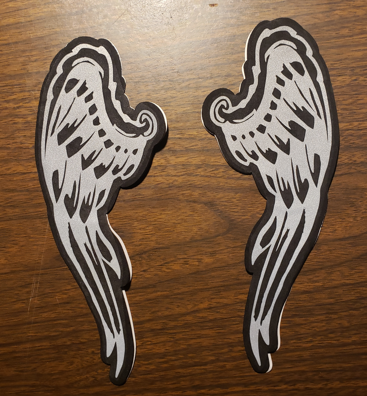 Small Angel Wings Patch