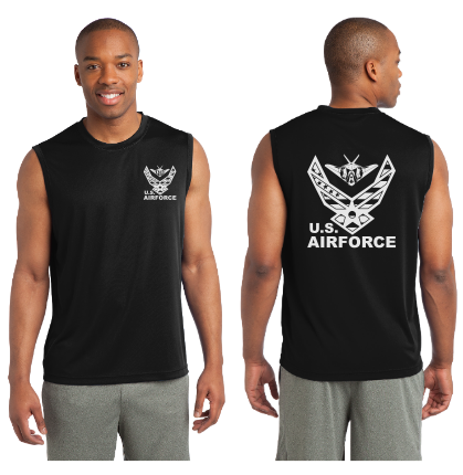 Air Force Reflective Sleeveless - 100% Polyester