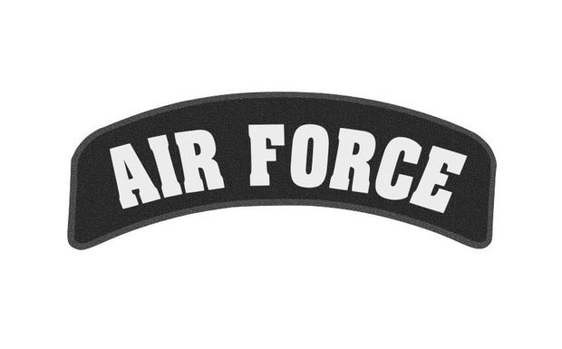 11 x 4 inch Top Rocker Patch - Air Force