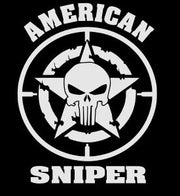 American Sniper Reflective Hoodie - Zippered