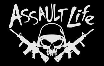 Assault Life Reflective Hoodie - Zippered