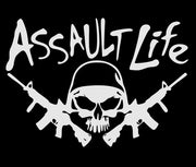 Assault Life Reflective Tee - 100% Cotton