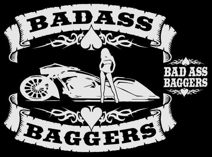 Bad Ass Bagger Reflective Long Sleeve - 100% Cotton