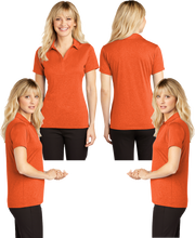 Battlefield Cannon - Womens V-Neck Polo - 100% Polyester