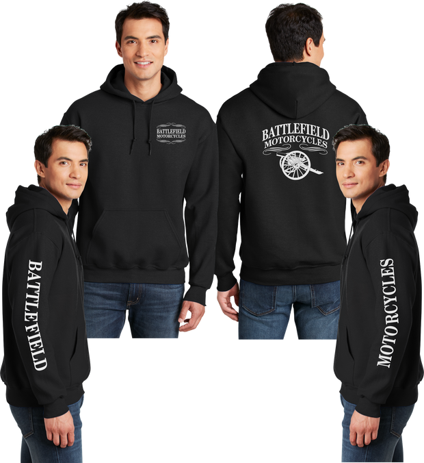 Battlefield Cannon - Reflective Pullover Hoodie