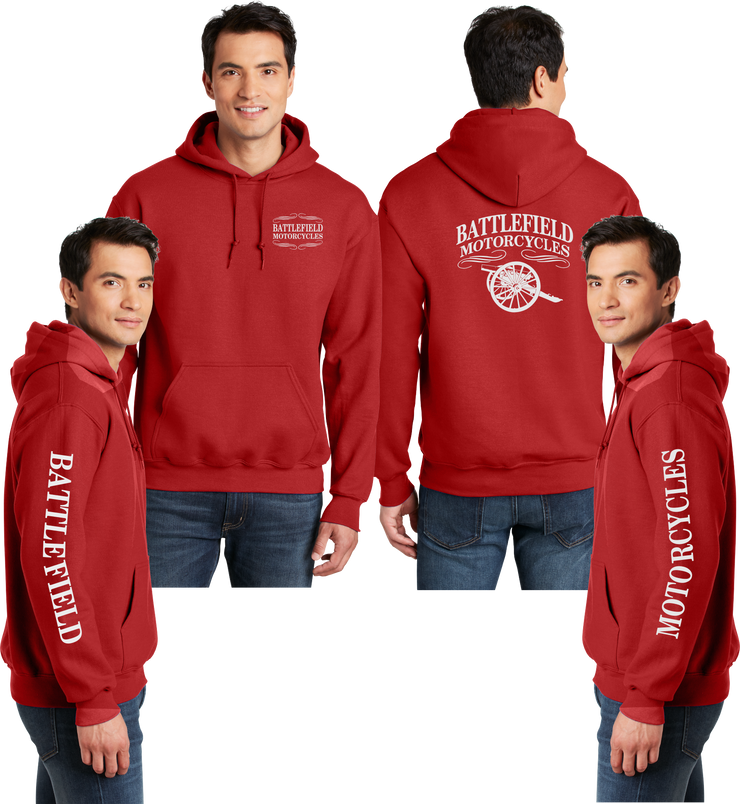 Battlefield Cannon - Reflective Pullover Hoodie