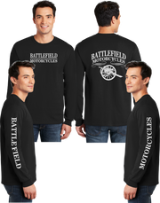Battlefield Cannon (Big Front) - Reflective Long Sleeve - Dry Blend