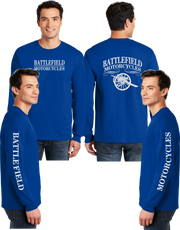 Battlefield Cannon (Big Front) - Reflective Long Sleeve - Dry Blend