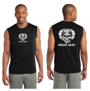 Biker Army Reflective Sleeveless - 100% Polyester