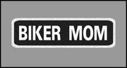 1 x 3.5 inch Patch - Biker Mom