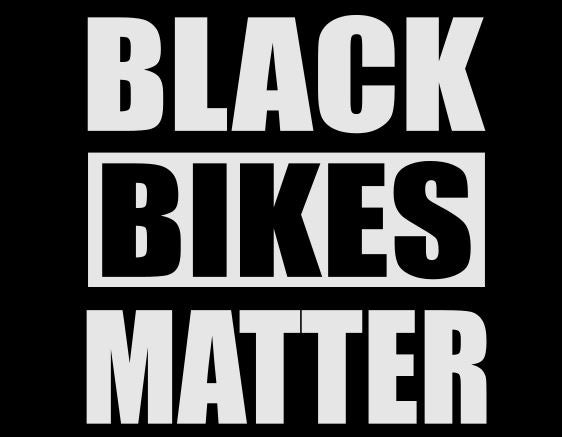 Black Bikes Matter Reflective Hoodie - Zippered