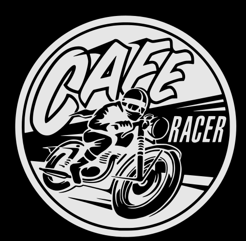 Cafe Racer Reflective Tee - 100% Polyester