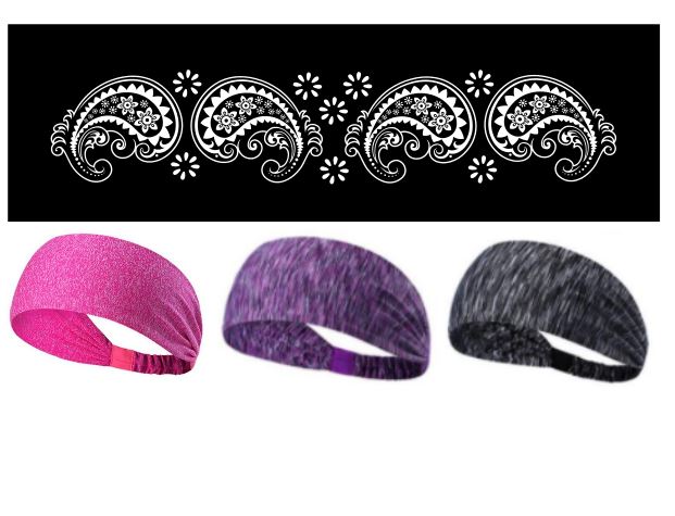 Paisley - Reflective Headband