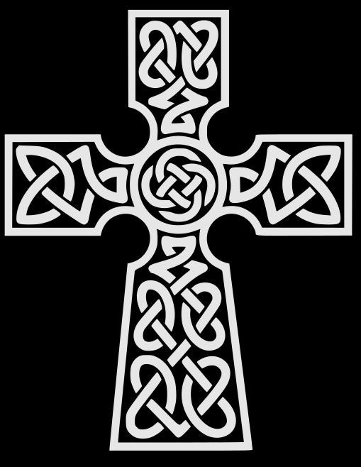 Celtic Cross Reflective Tee - Dry Blend