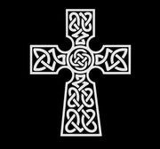 Celtic Cross Reflective Hoodie - Zippered