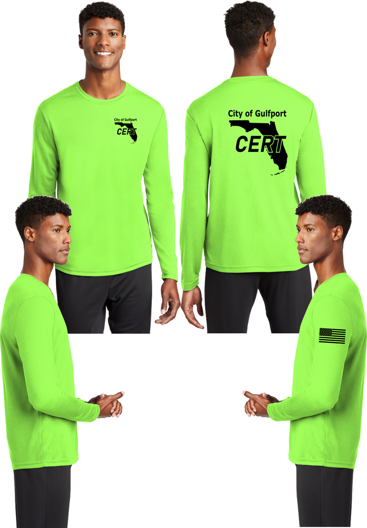 City of Gulfport - 1st Responder Long Sleeve Reflective Shirt