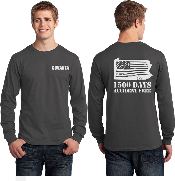 Covanta York 1500 - Reflective Long Sleeve - 5.4 oz Cotton