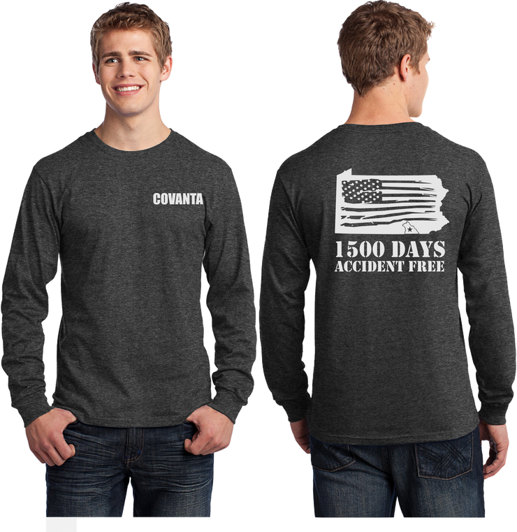 Covanta York 1500 - Reflective Long Sleeve - 5.4 oz Cotton
