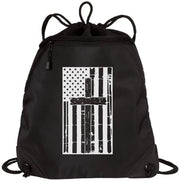 Cross Flag Mesh Backpack