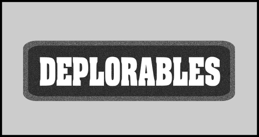 1 x 3.5 inch Patch - Deplorables