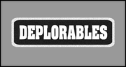 1 x 3.5 inch Patch - Deplorables