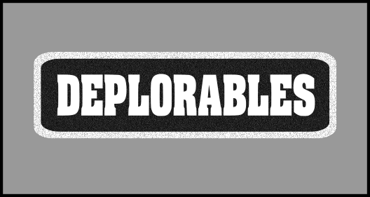 1 x 3.5 inch Patch - Deplorables