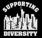 Supporting Diversity Reflective Tee - 100% Polyester