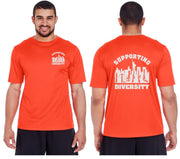 Supporting Diversity Reflective Tee - 100% Polyester