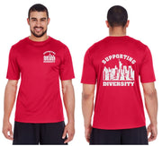 Supporting Diversity Reflective Tee - 100% Polyester