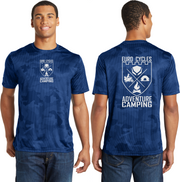Euro Cycle  Camo Dry-Fit Tee - 100% Polyester