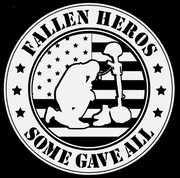 Fallen Heroes Reflective Tee - 100% Cotton