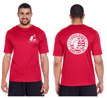 Fallen Heroes Reflective Tee - 100% Polyester