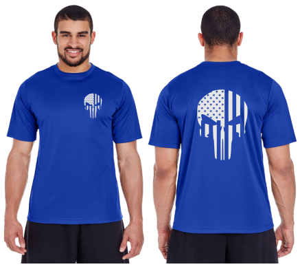 Flag Punisher Reflective Tee - 100% Polyester