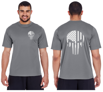 Flag Punisher Reflective Tee - 100% Polyester