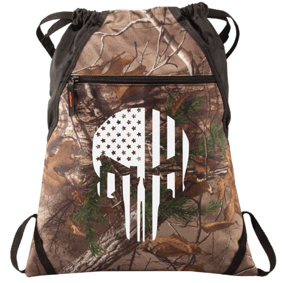 Flag Punisher Camo Backpack