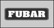 1 x 3.5 inch Patch - Fubar