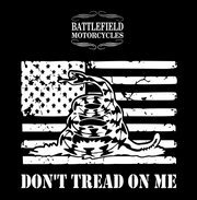 Battlefield Gadsen Flag - Reflective Zippered Hoodie