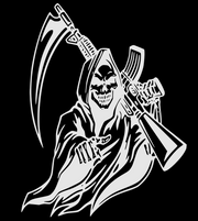 Grim Reaper Sleeveless - 100% Polyester