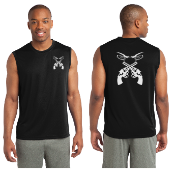 Gun Cross Eye Sleeveless - 100% Polyester