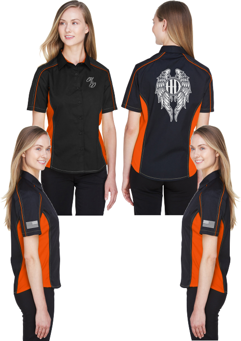 Women's Hot Diva Reflective Mechanic Shirt