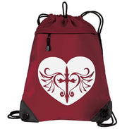 Cross Heart Mesh Backpack