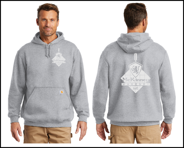 McKinney Masonry Carhartt Pullover Hoodie
